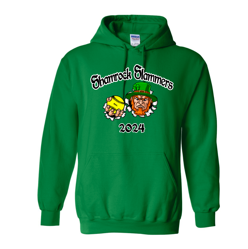 SHAMROCK SLAMMER HOODIES (GREEN)